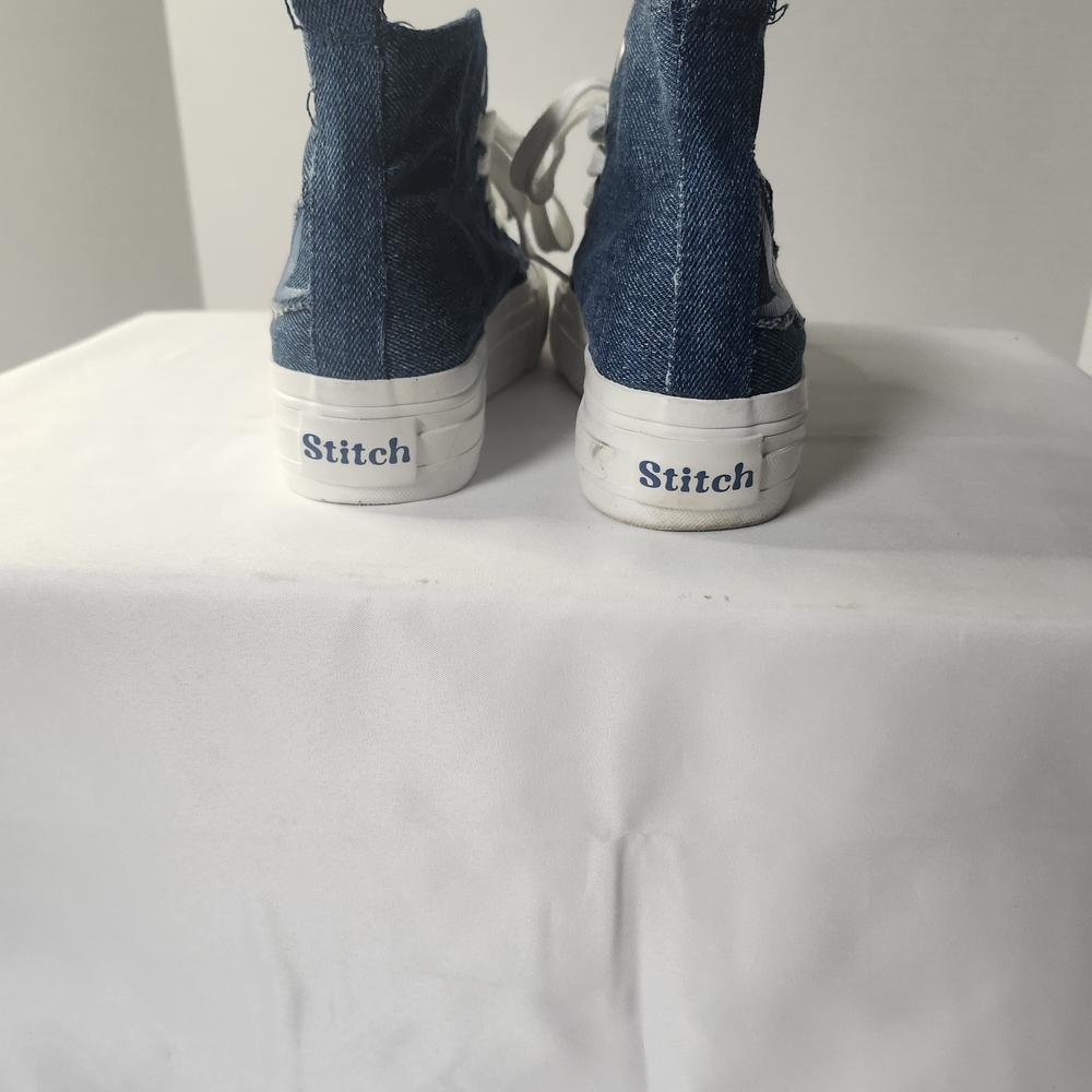 Disney Blue Stitch Kids Sneakers